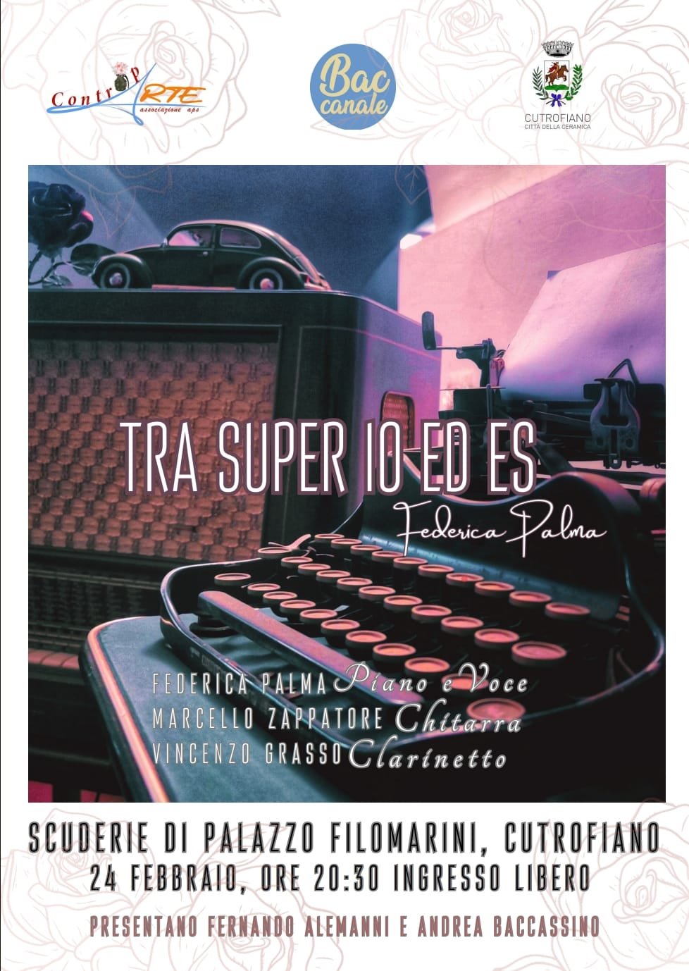 Presentazione album Tra Super IO ed Es, di Federica Palma