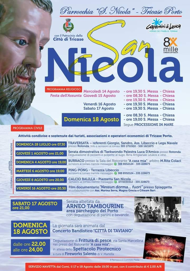 San Nicola – Tricase Porto 2024