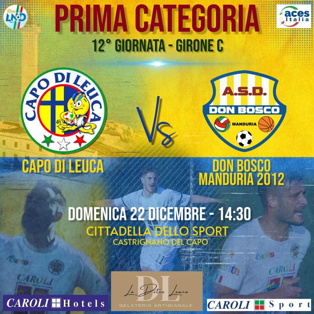 Capo di Leuca –  Don Bosco Manduria 2012
