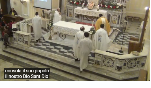 Messa di Capodanno dalla Basilica De Finibus Terrae Santa Maria di Leuca