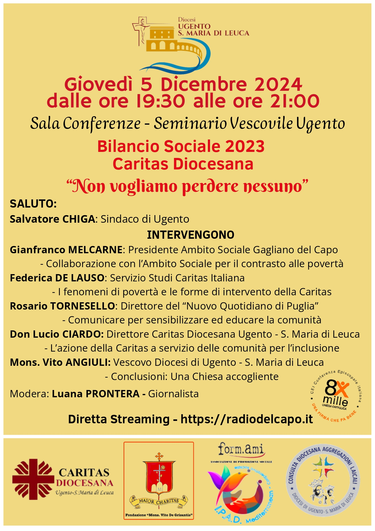 Bilancio Sociale Caritas Diocesana 2023