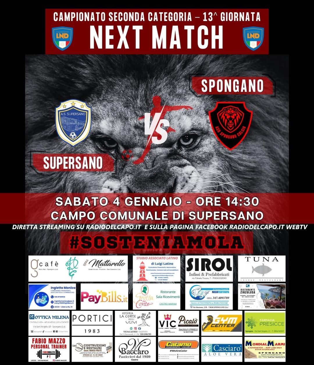 Supersano – Spongano
