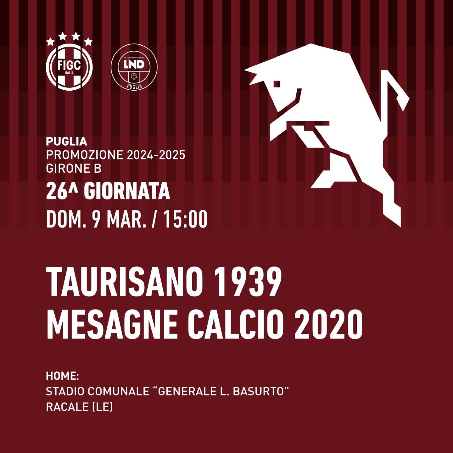 Taurisano – Mesagne