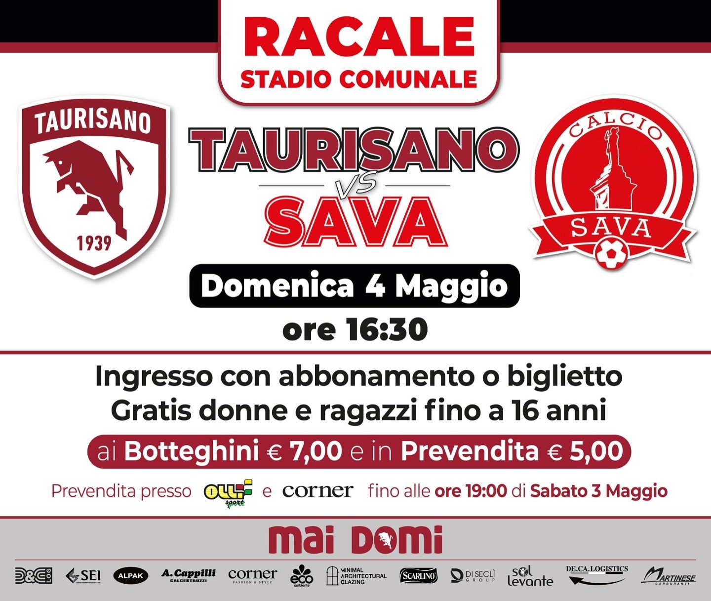 Taurisano – Sava