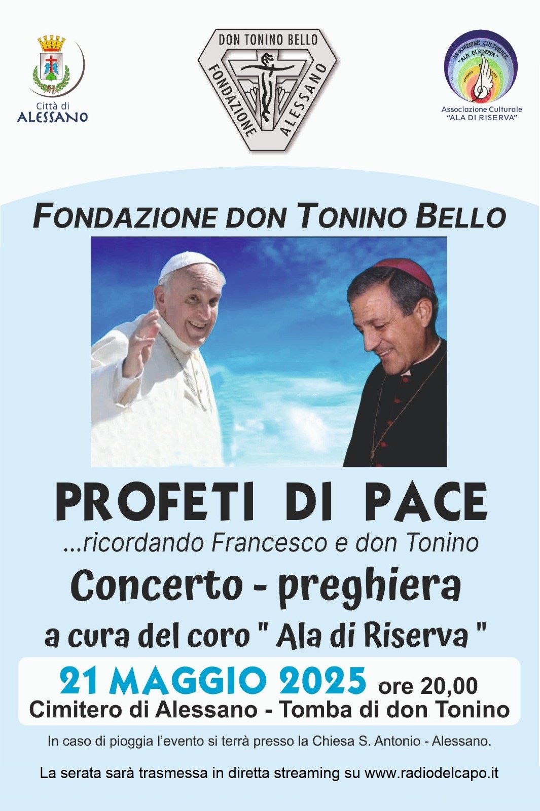 Concerto-Preghiera per Francesco e Don Tonino Bello