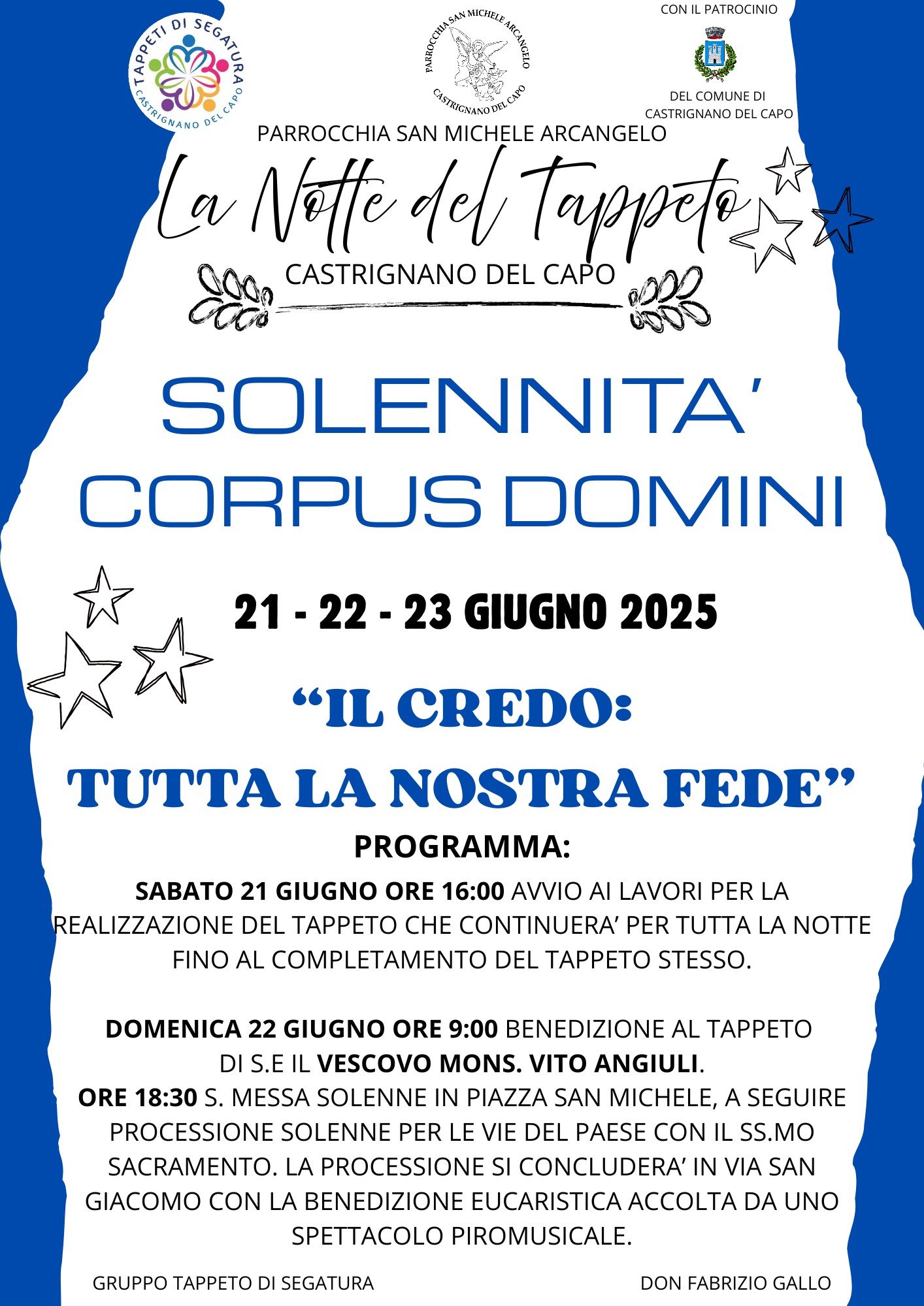 Corpus Domini 2025 a Castrignano del Capo