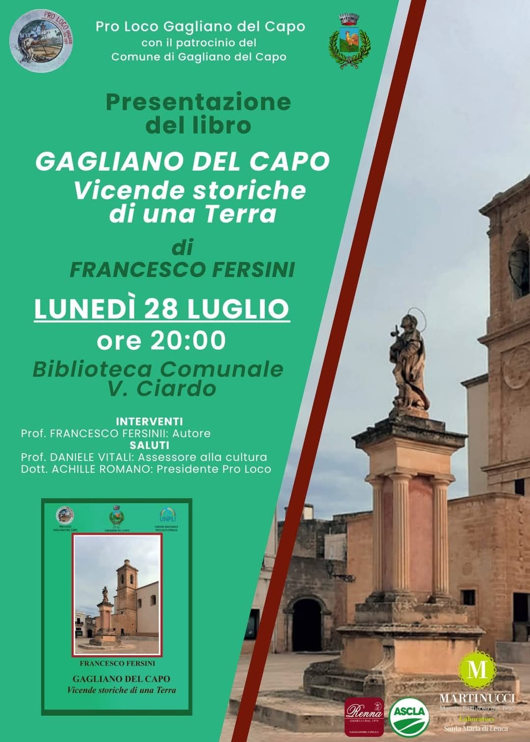 Gagliano del capo, vicende storiche di una terra, di Francesco Fersini