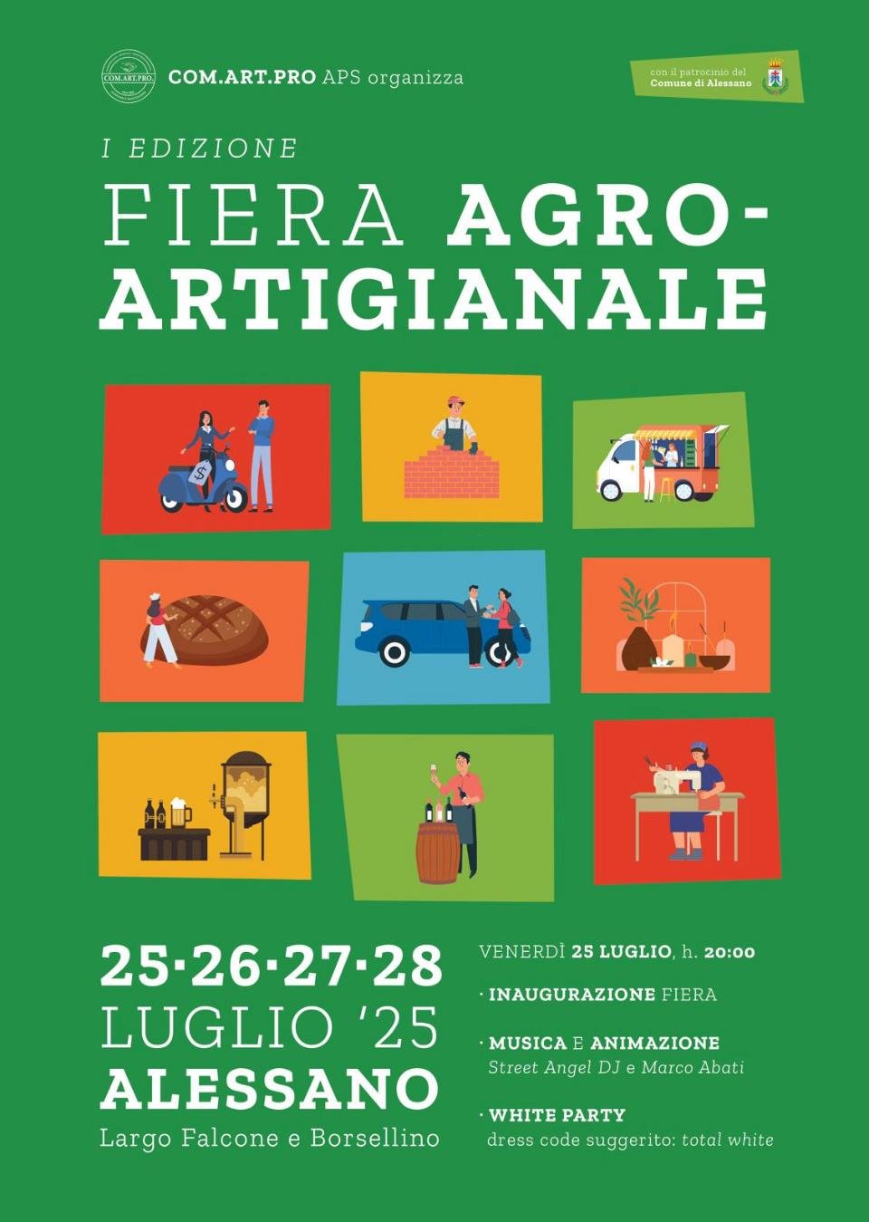 Inaugurazione Fiera Agro alimentare ad Alessano