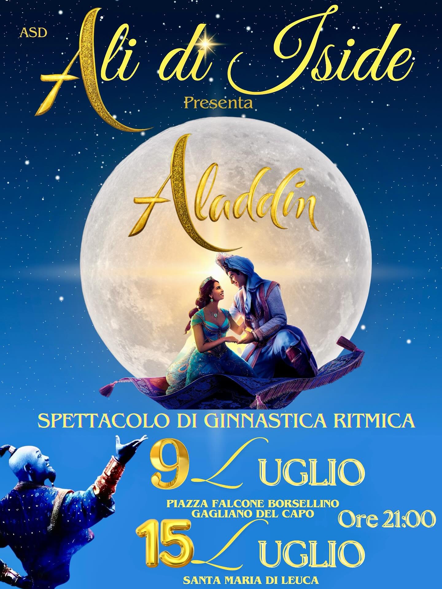 ASD Le Ali di Iside presenta: Aladdin