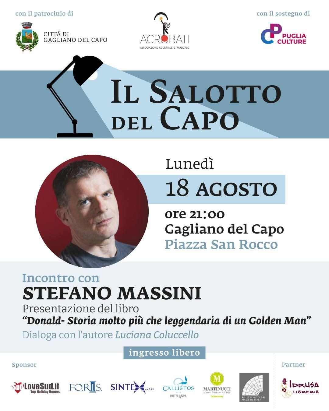 Stefano Massini a Gagliano