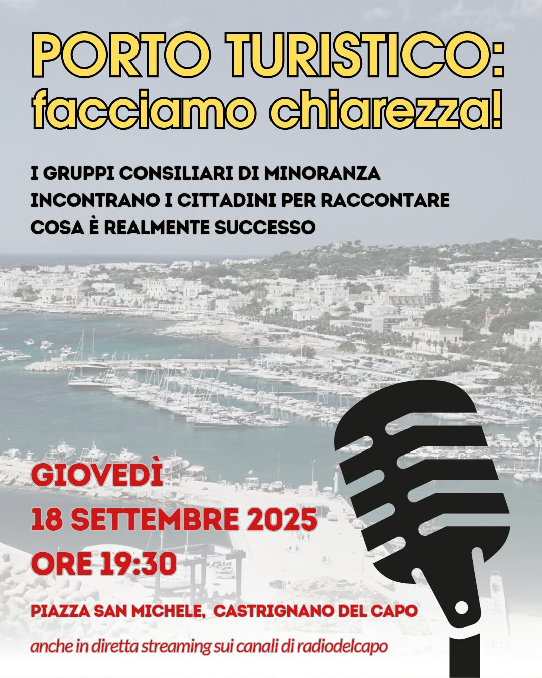Porto Turistico: facciamo chiarezza