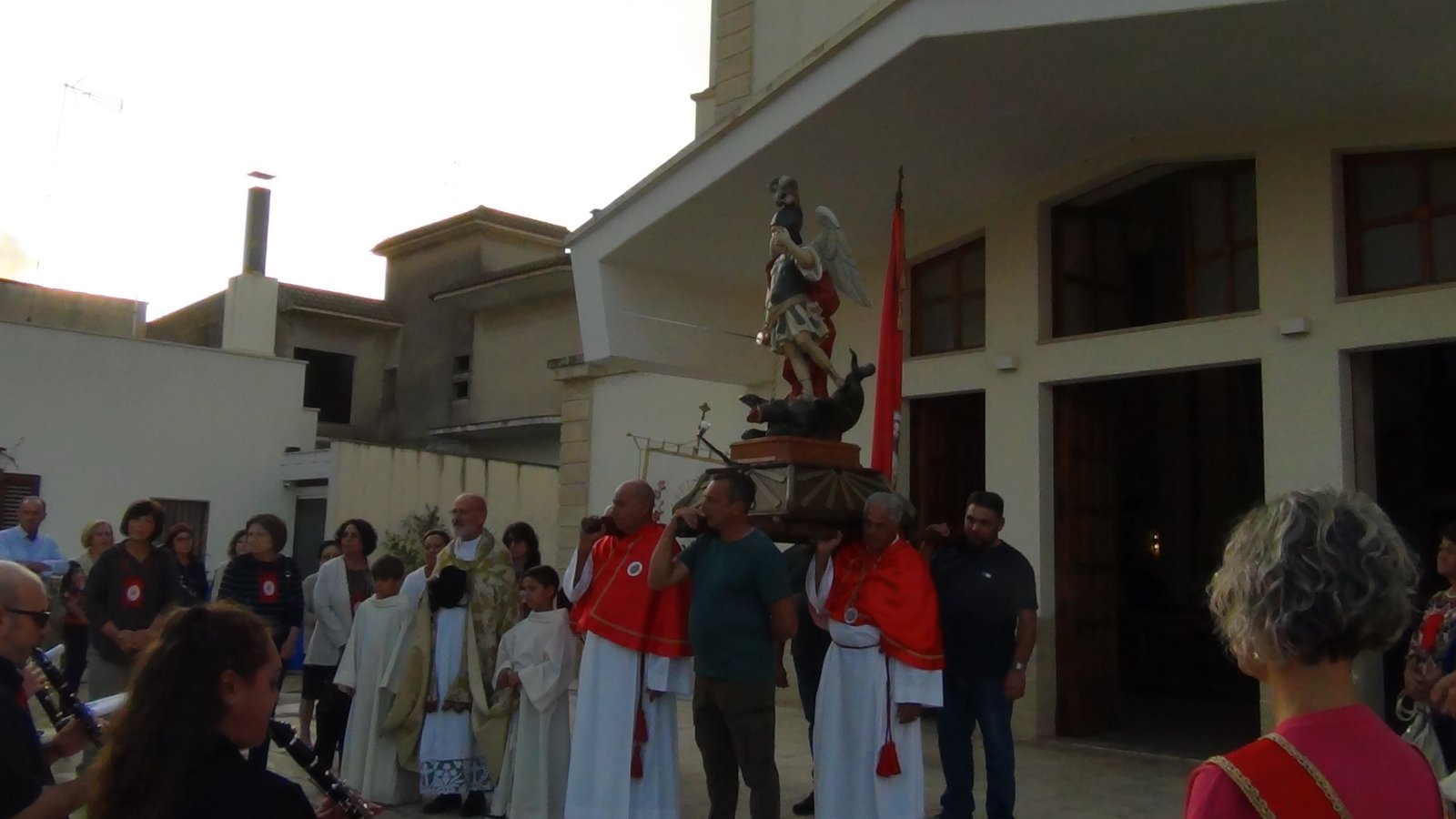 Traslazione Statua San Michele Arc. a Patù