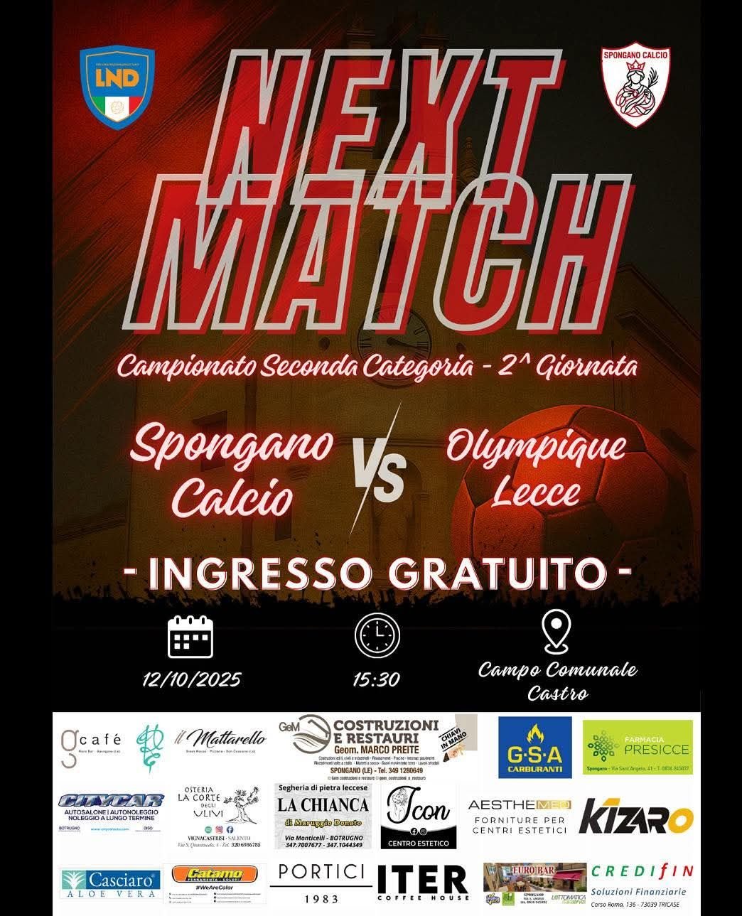 Spongano – Olympique Lecce