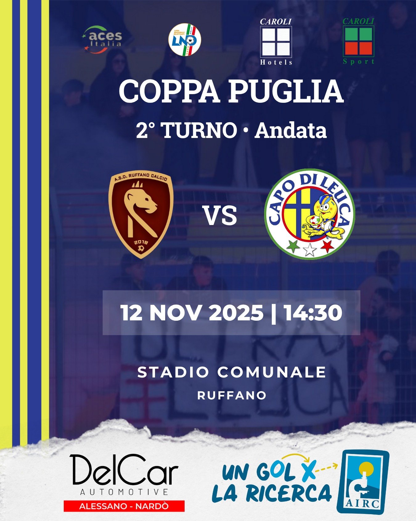 Ruffano – Capo di Leuca (andata coppa)