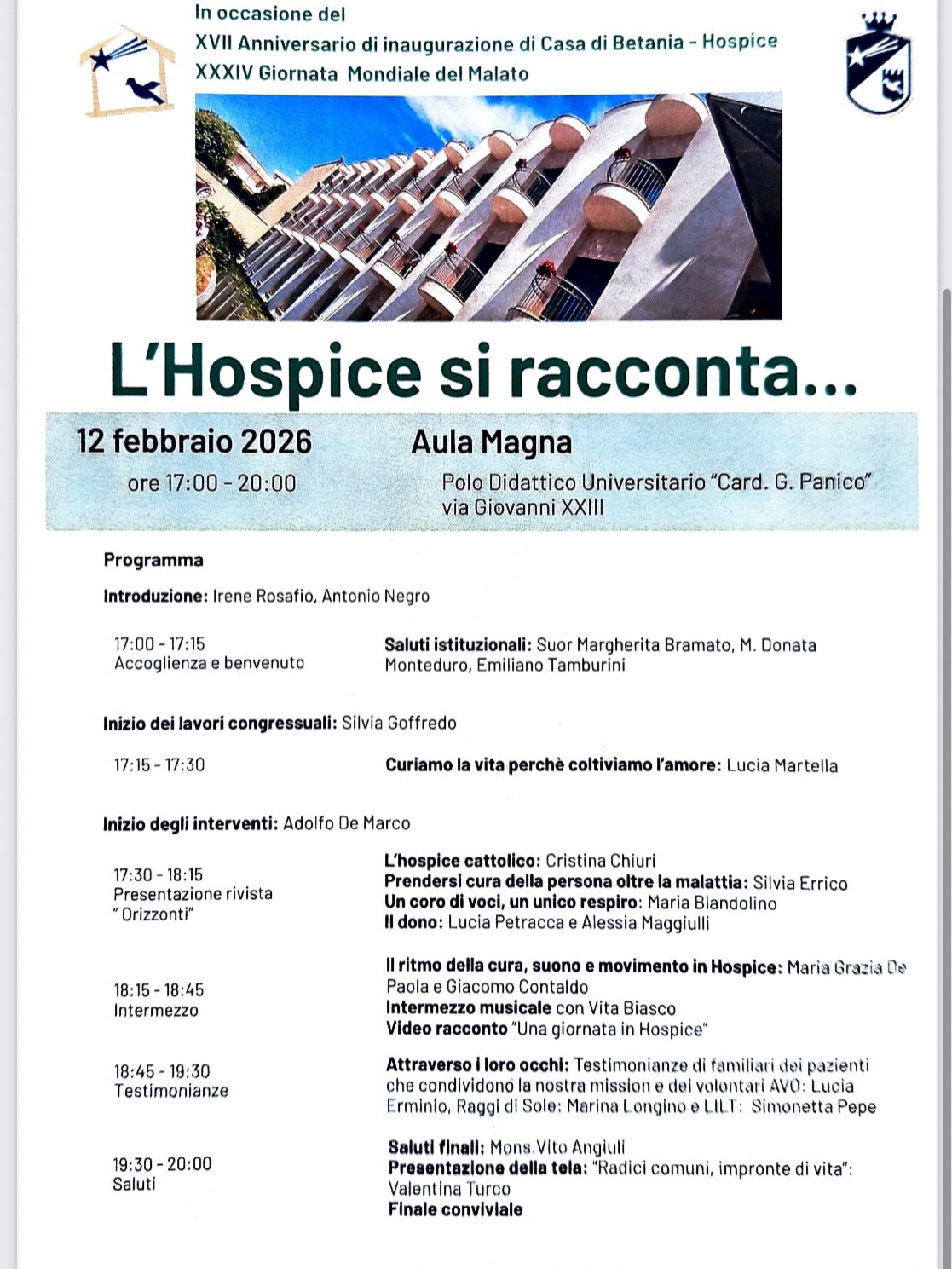 L’Hospice si racconta