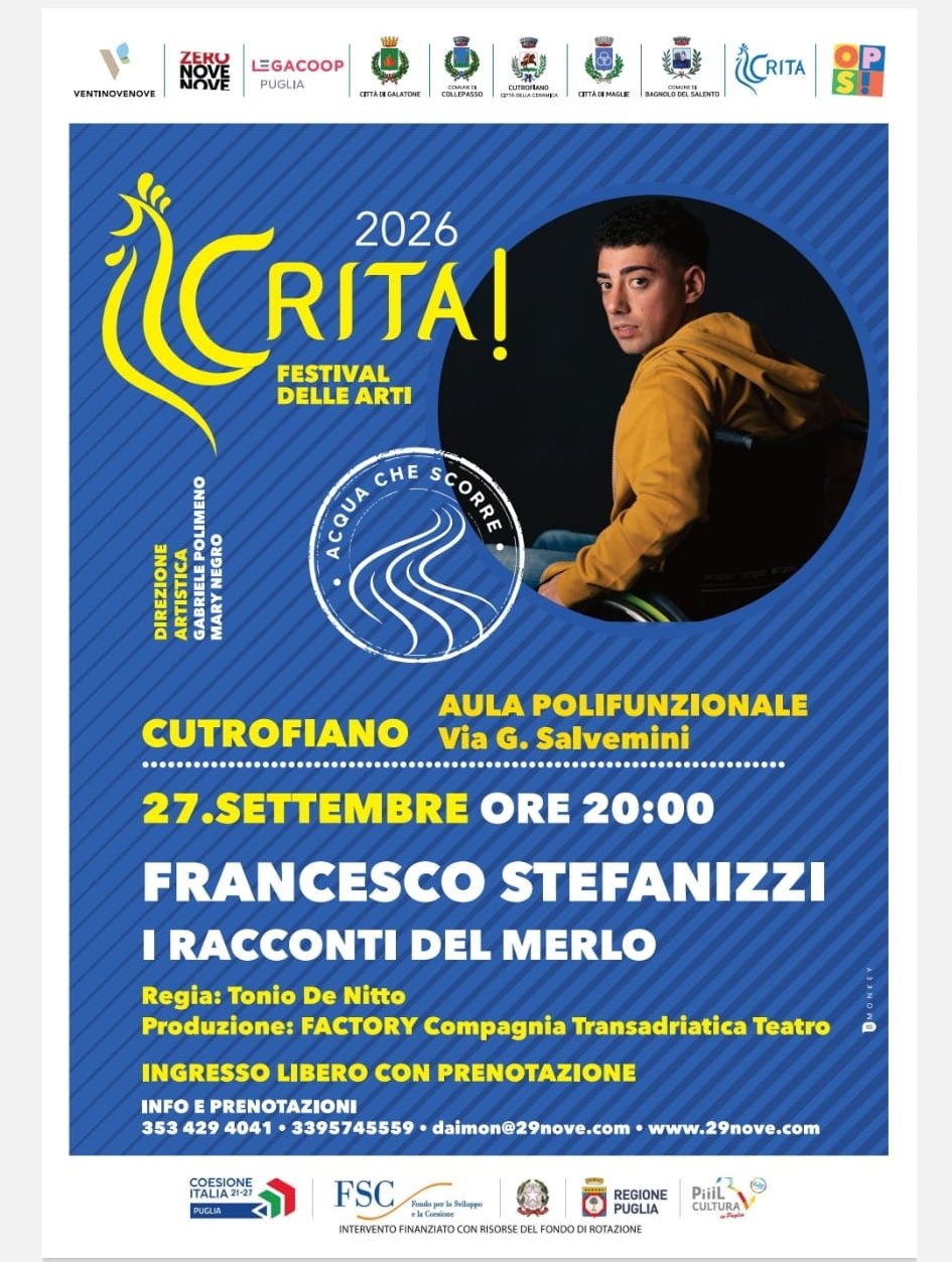 locandina I racconti del merlo